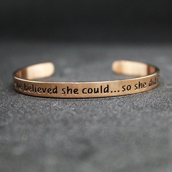 Jewelry - 3/$25 Rose Gold Cuff Bracelet